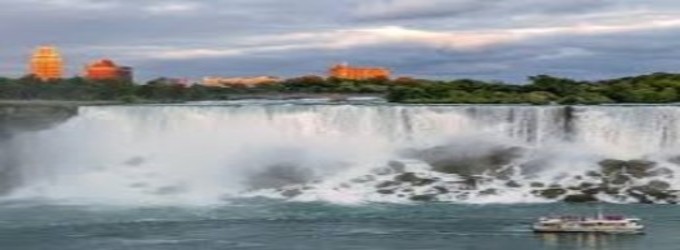 The Beautiful Niagara Falls Waterfall